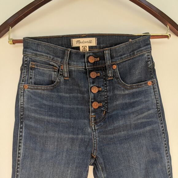 Madewell High-Rise Skinny Jeans Brinville Wash 23 - Picture 8 of 15
